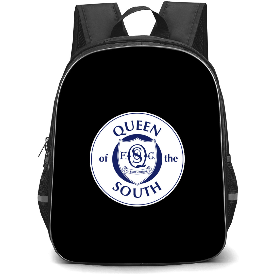 Queen Of The South Backpack School Bag StudentPack - Large Logo Football Club