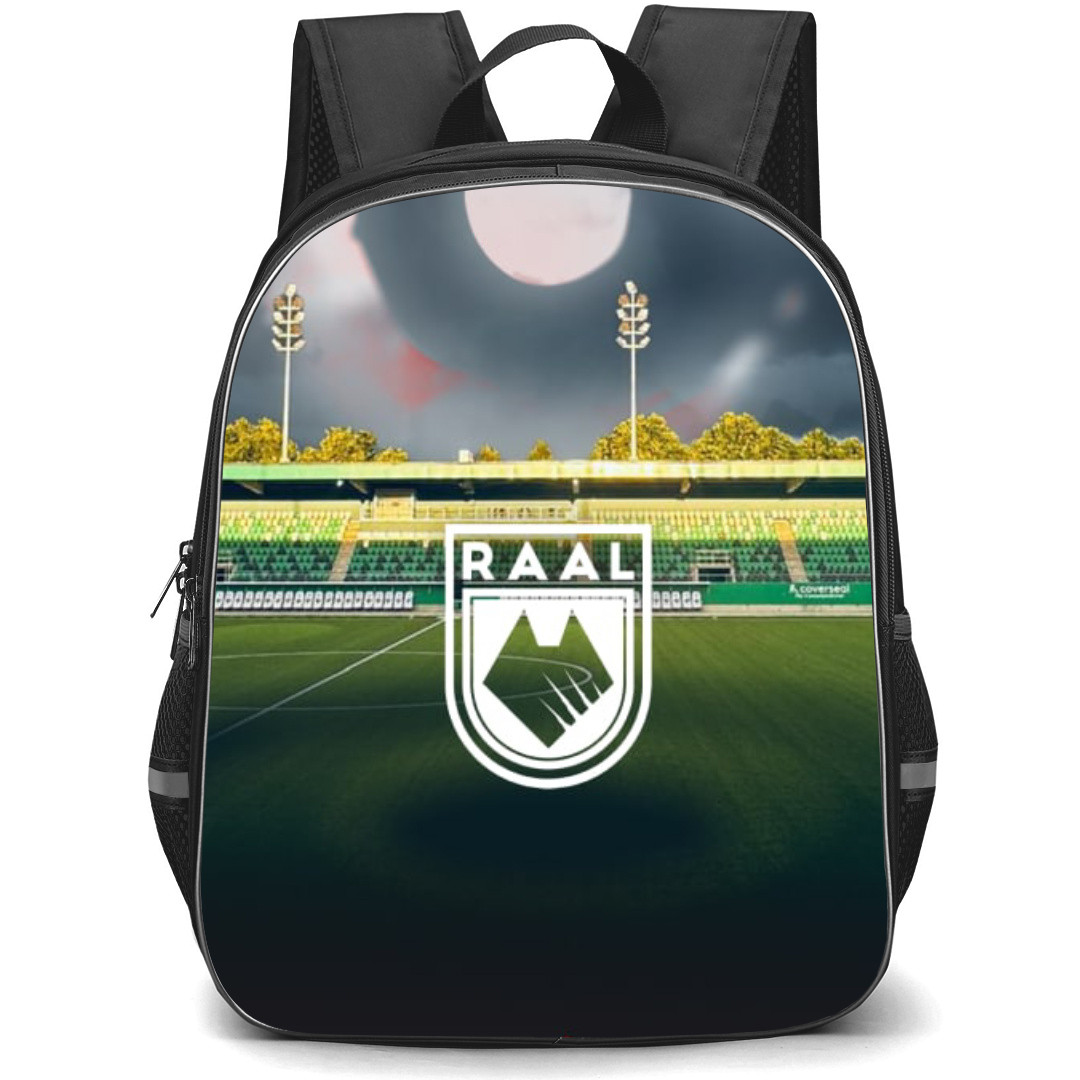 RAAL La Louviere Backpack School Bag StudentPack - Logo Stadium Background Football Club
