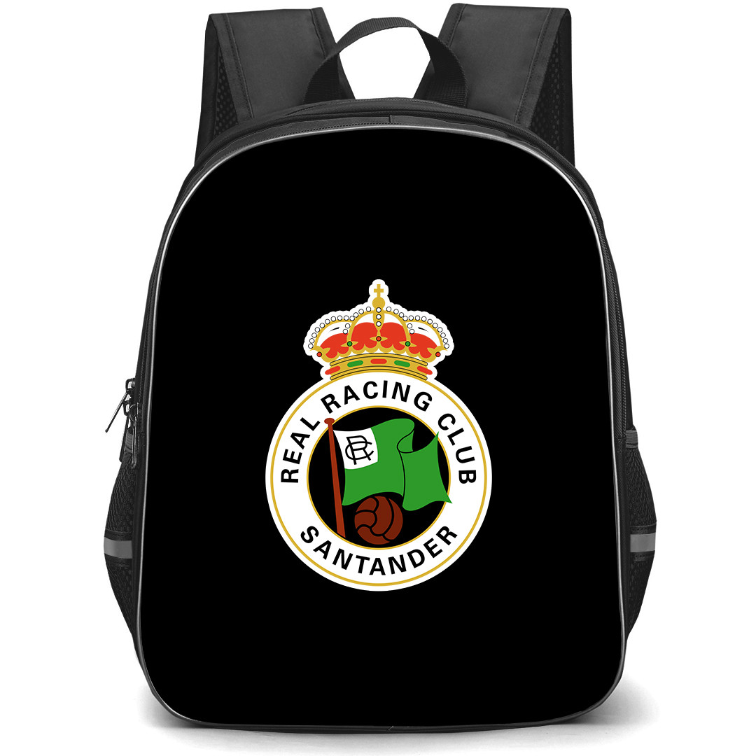 Racing De Santander Backpack School Bag StudentPack - Racing De Santander Large Logo Football Club