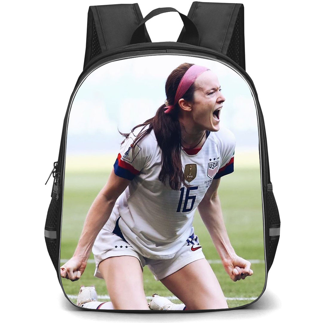 Rose Lavelle Backpack StudentPack - Rose Lavelle United States Women's National Football Goal Celebration Poster
