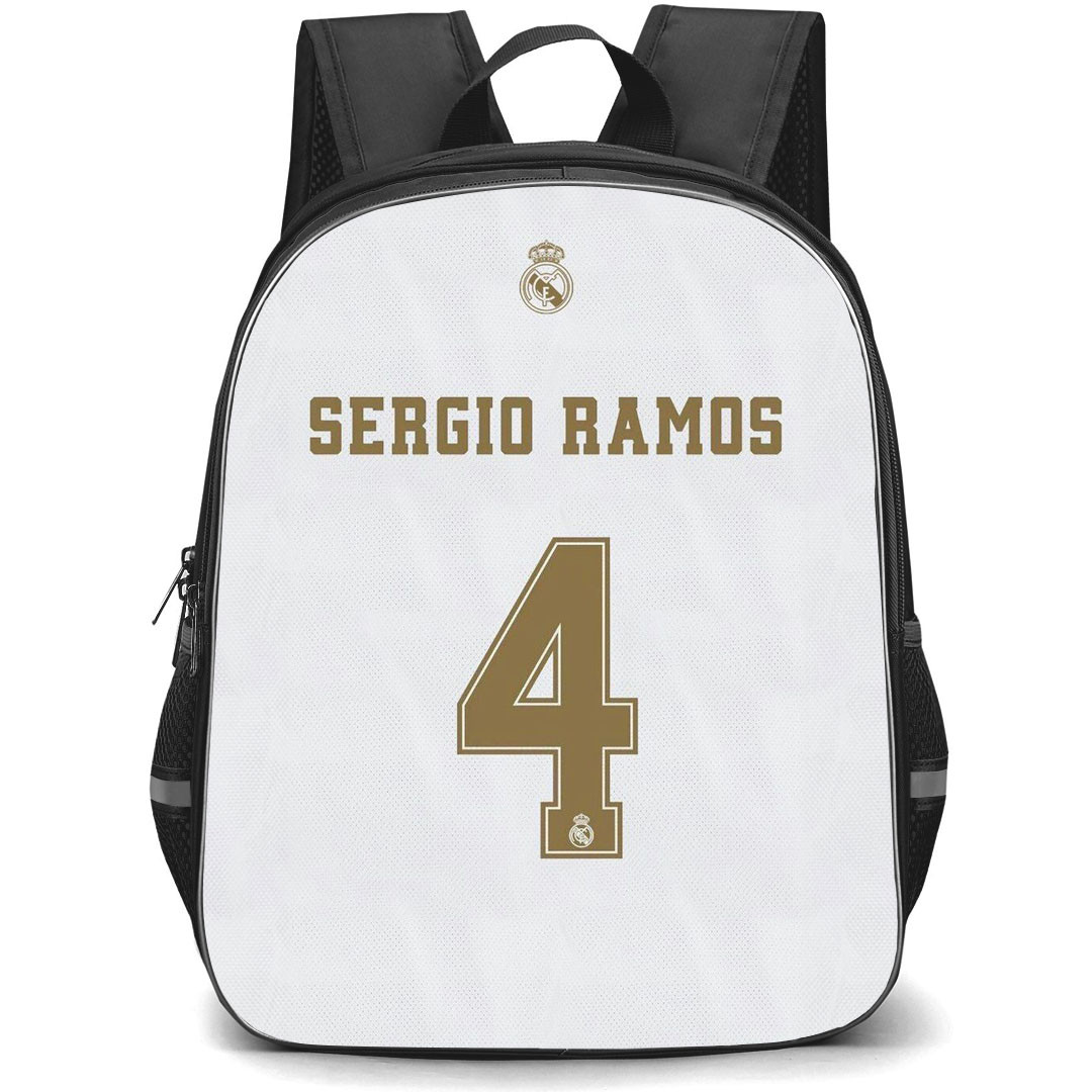 Sergio Ramos Backpack StudentPack - Sergio Ramos Real Madrid CF No. 4 Jersey