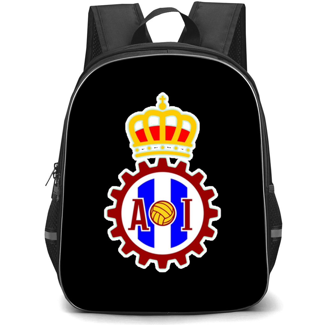 Real Aviles CF Backpack School Bag StudentPack - Real Aviles CF Large Logo Football Club