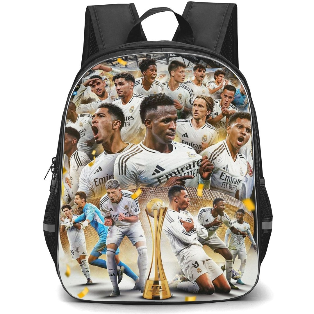 Real Madrid Backpack StudentPack - Real Madrid FIFA Intercontinental Cup Poster