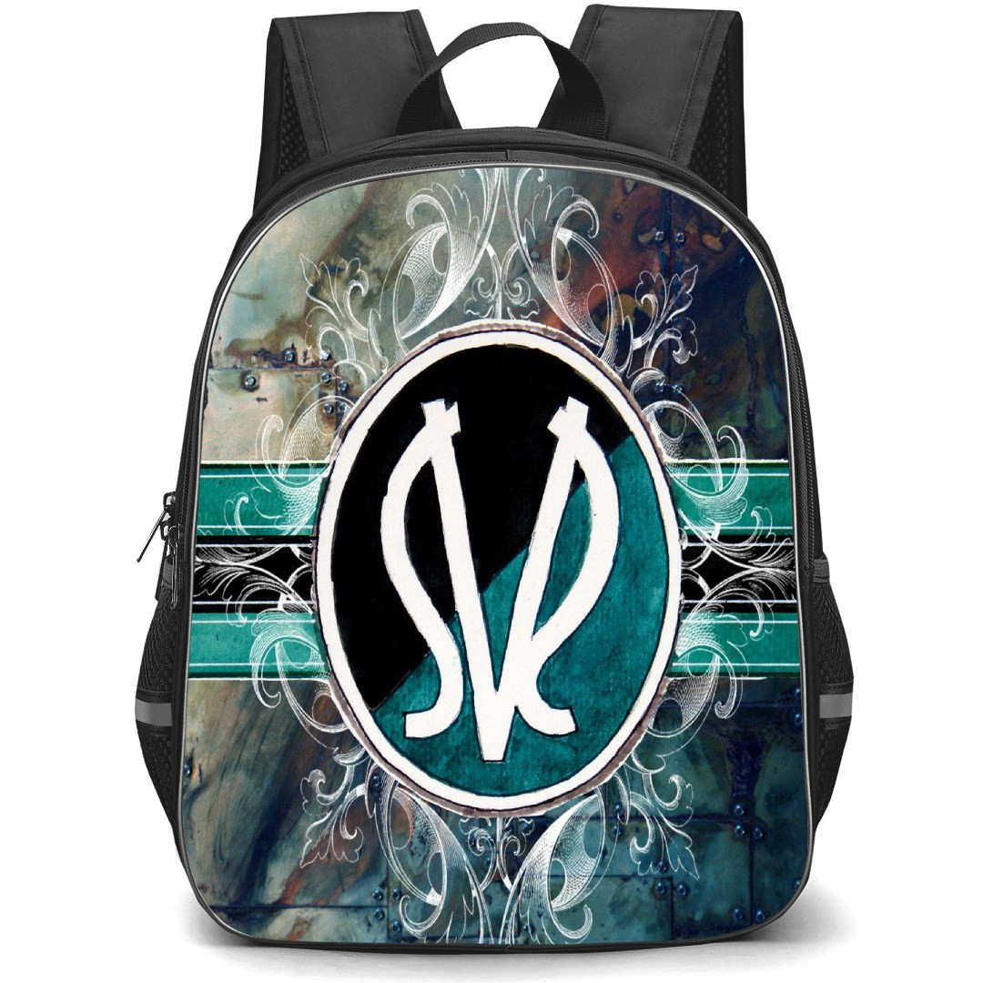 SV Ried Backpack School Bag StudentPack - Logo In Liquid Abstract Background