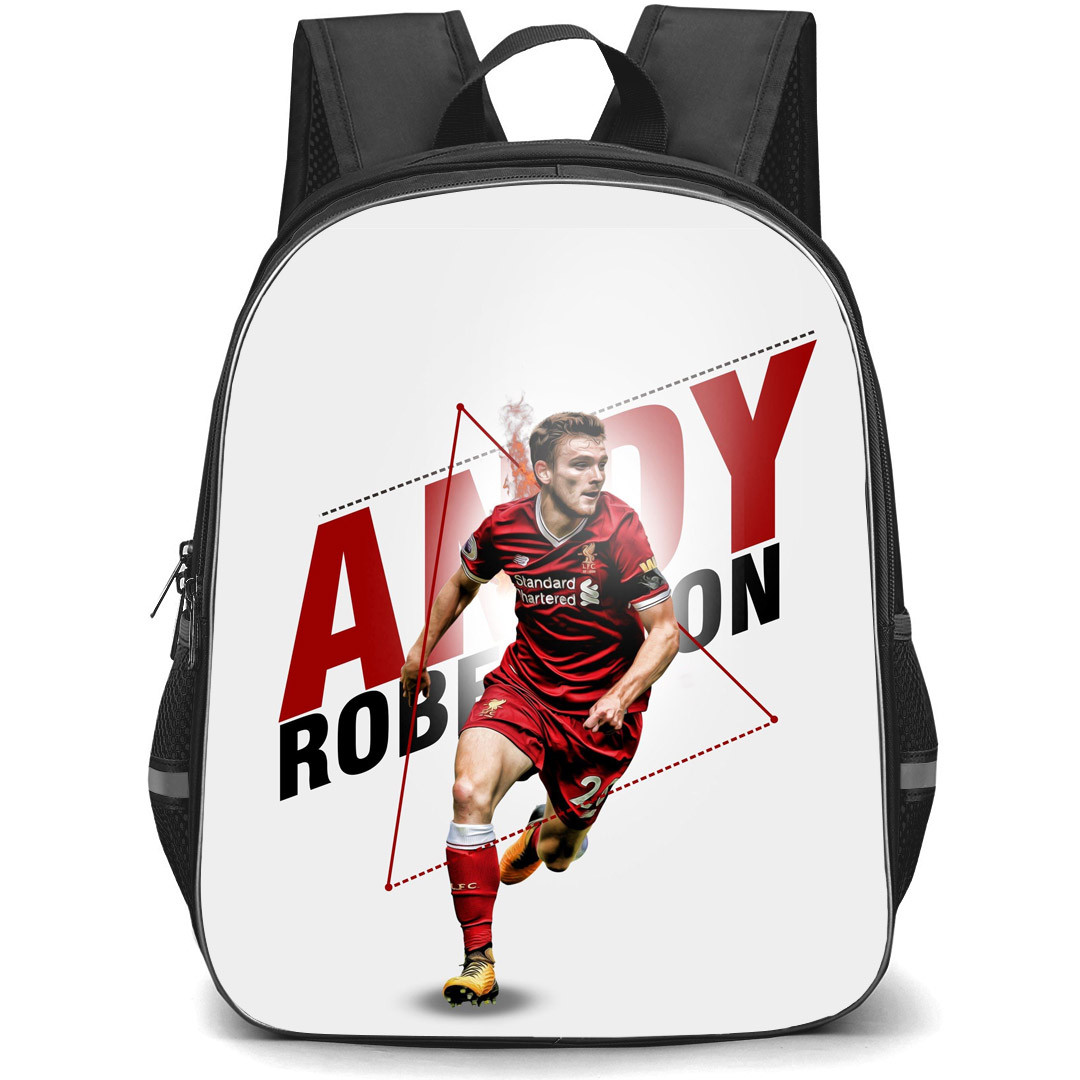 Andrew Robertson Backpack StudentPack - Andrew Robertson Liverpool F.C. Running Word Art