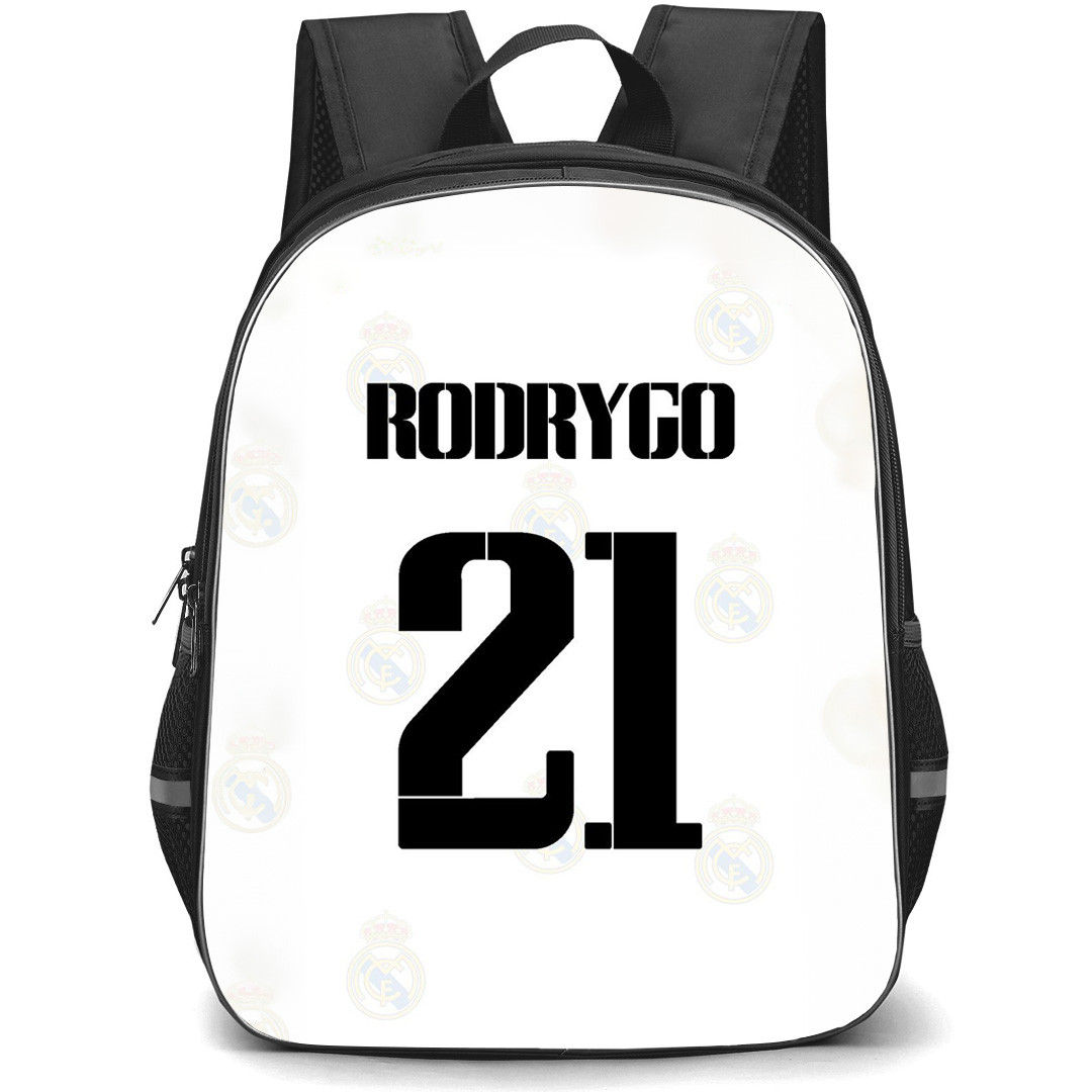 Rodrygo Backpack StudentPack - Rodrygo Real Madrid CF No. 21 Jersey