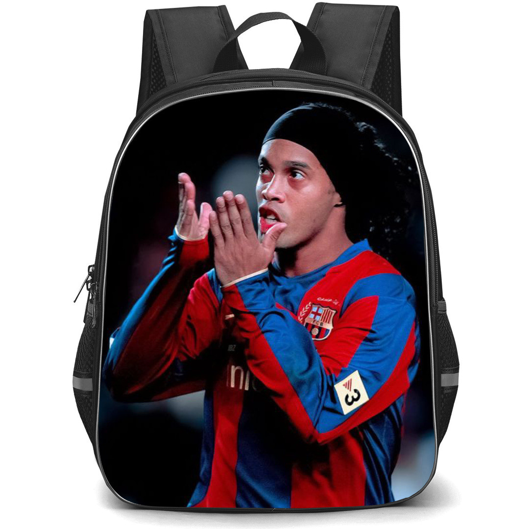 Ronaldinho Backpack StudentPack - Ronaldinho Flying Kiss to the Crowd