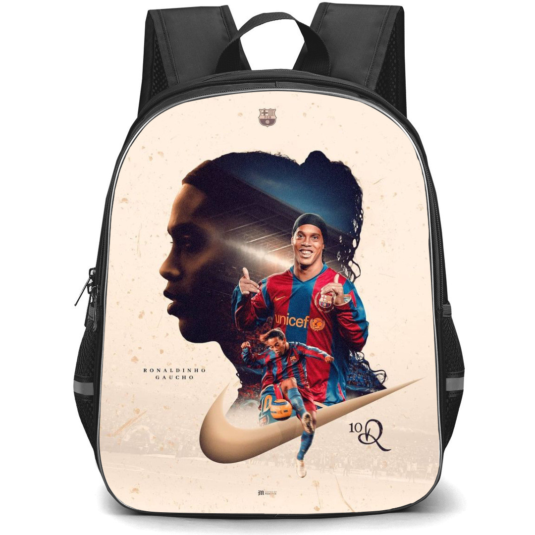 Ronaldinho Backpack StudentPack - Ronaldinho Nike Magazine Art