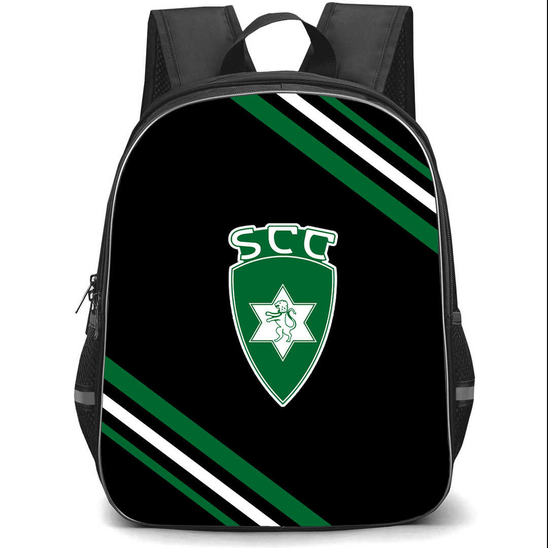 SC Covilha Backpack School Bag StudentPack - Large Logo With Stripe