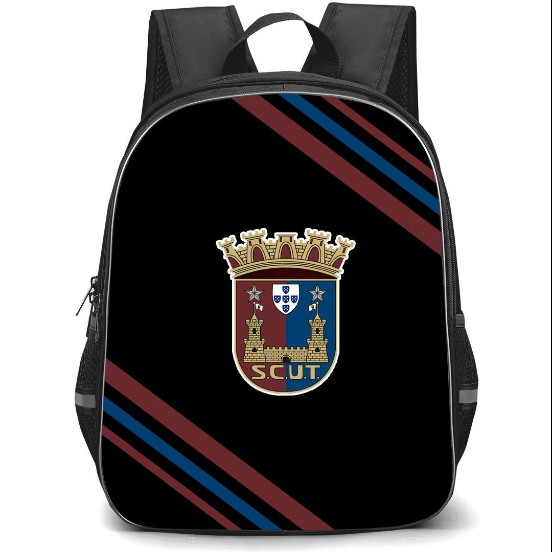 SCU Torreense Backpack School Bag StudentPack - Large Logo With Stripe