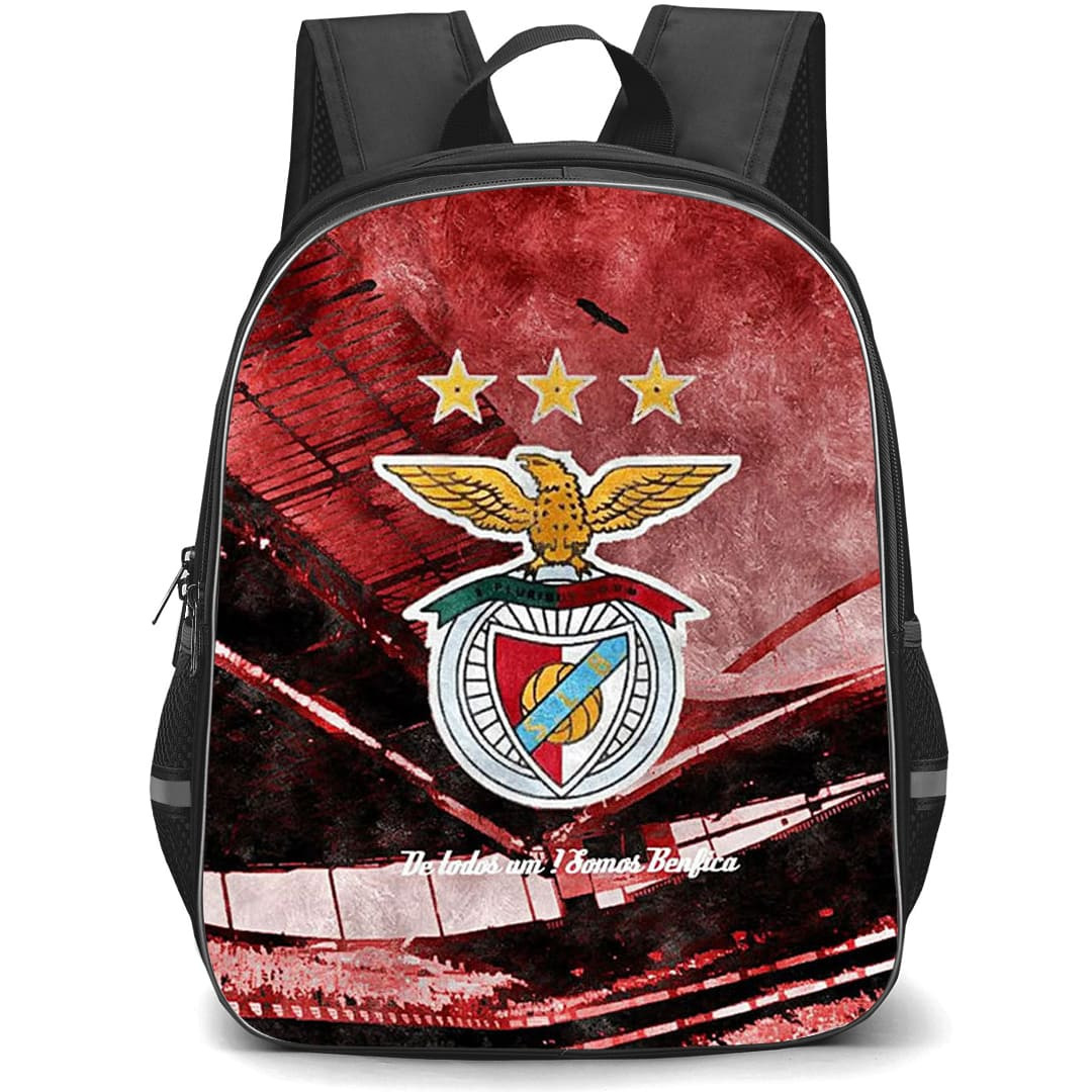 SL Benfica Backpack School Bag StudentPack - SL Benfica De Todos Um Poster