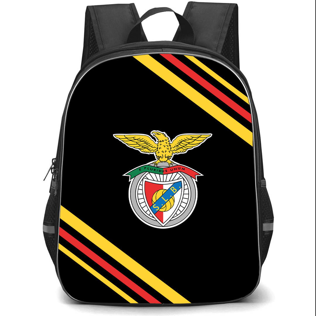 SL Benfica Backpack School Bag StudentPack - Large Logo With Stripe
