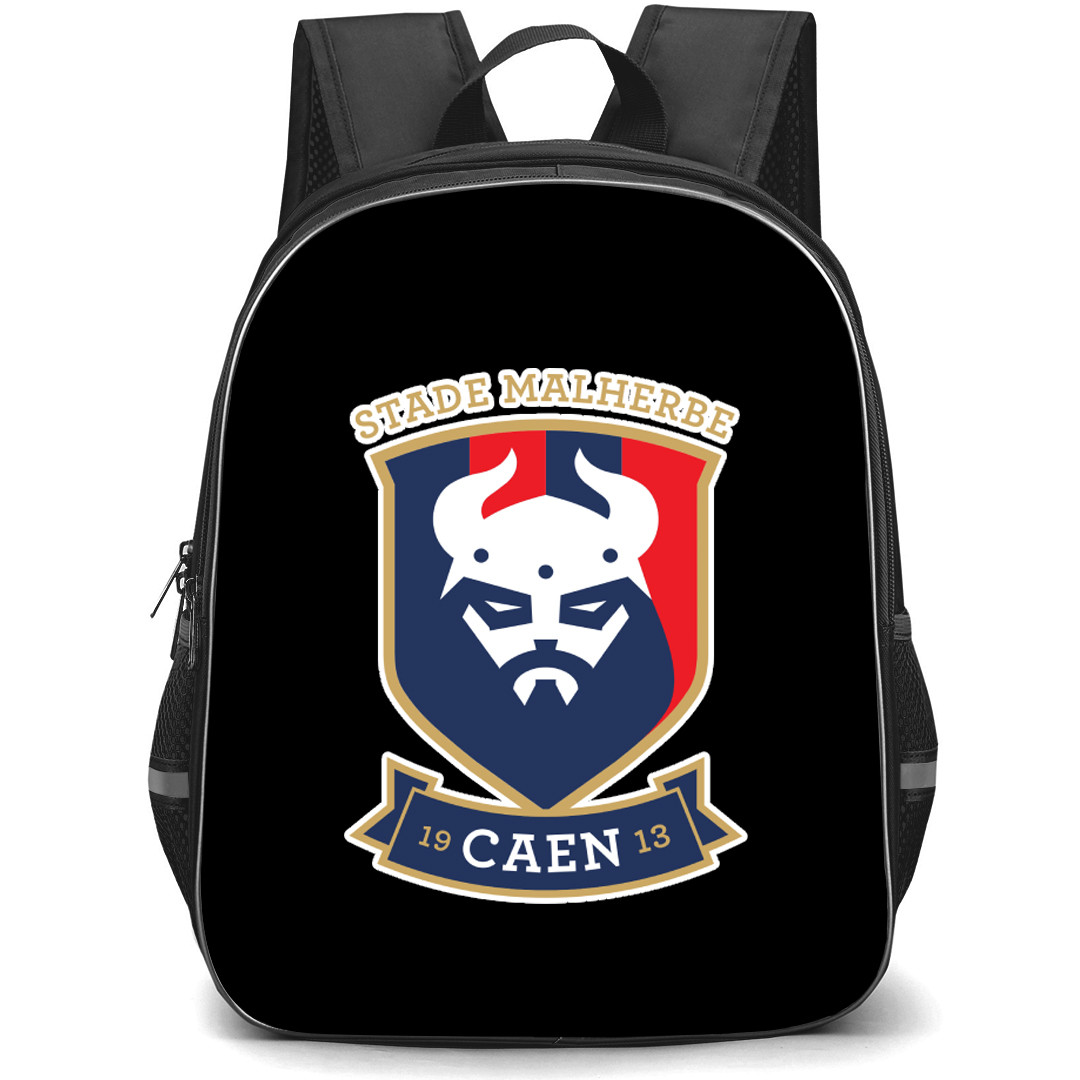 Stade Malherbe Caen Backpack School Bag StudentPack - Large Logo Football Club