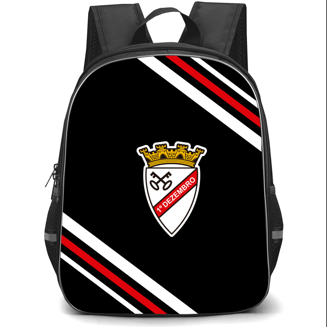 SU 1? Dezembro Backpack School Bag StudentPack - Large Logo With Stripe