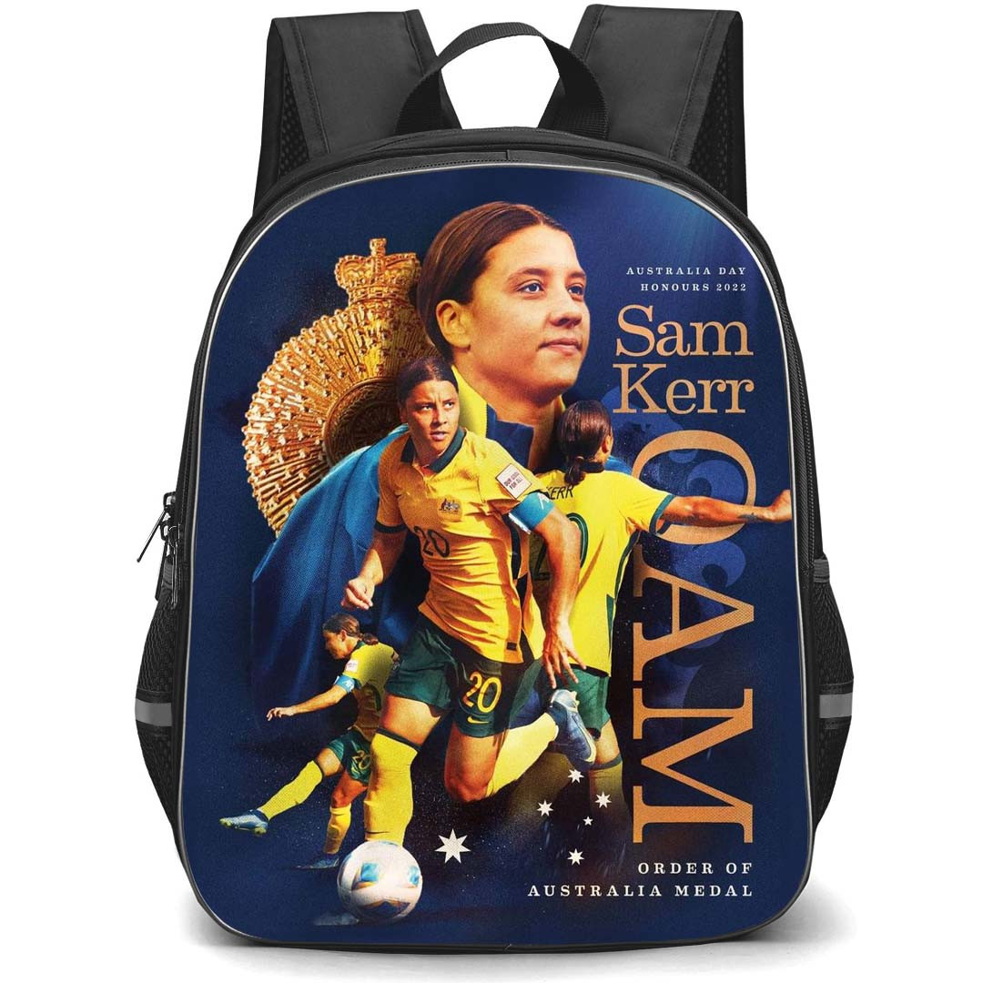 Sam Kerr Backpack StudentPack - Sam Kerr Australia Women's National Football Medal Of the Order Award Poster