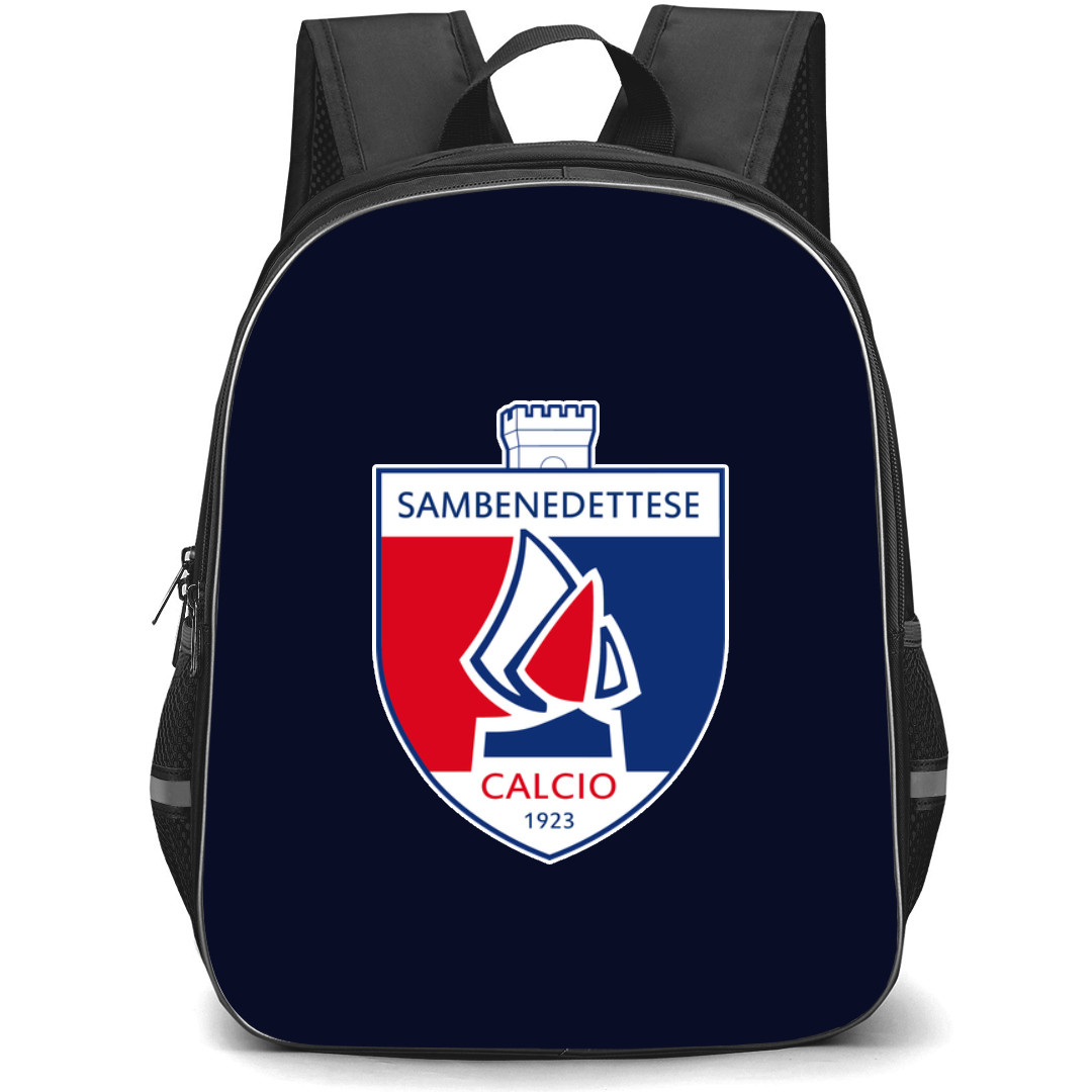 AS Sambenedettese Backpack School Bag StudentPack - Large Logo