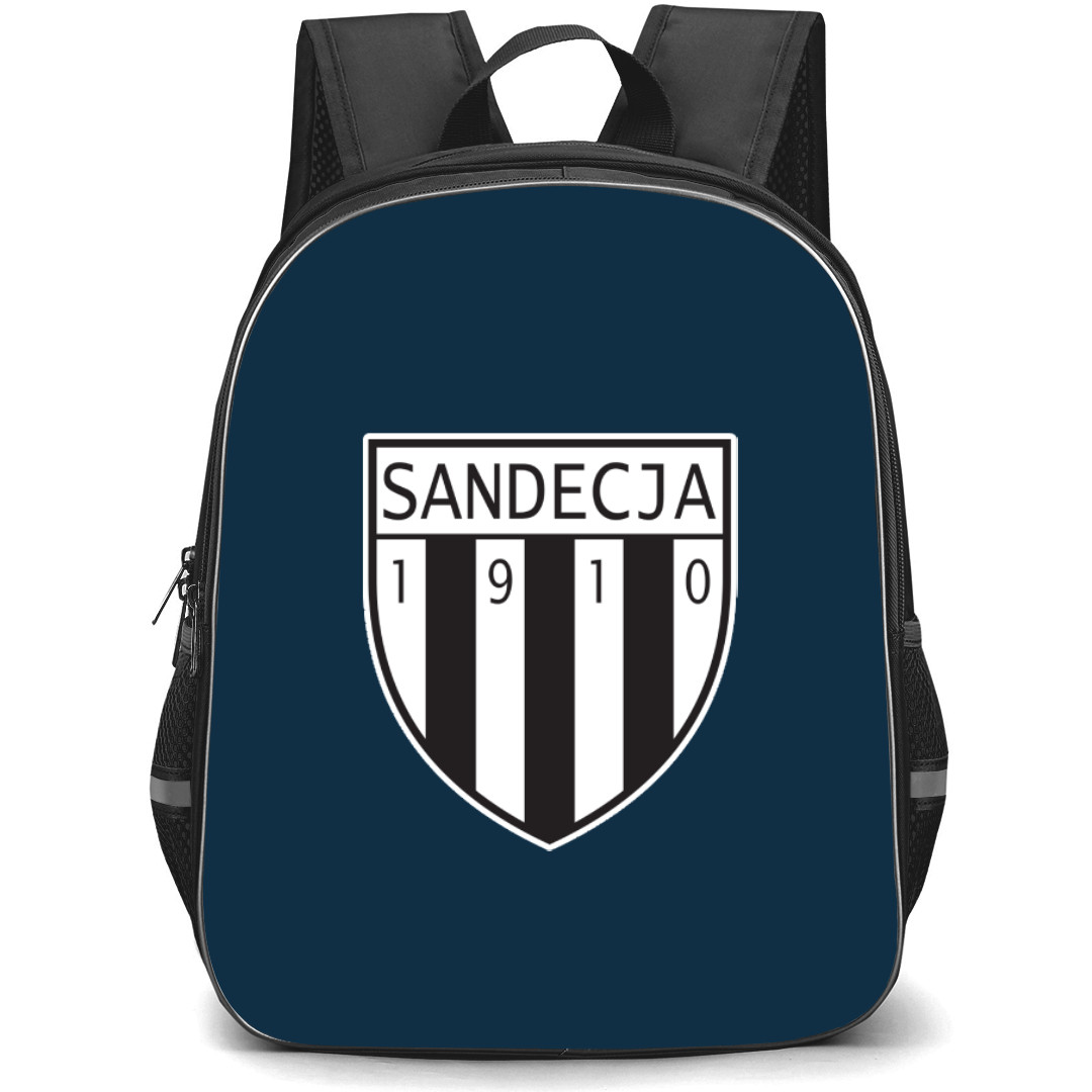 Sandecja Nowy Sacz Backpack School Bag StudentPack - Large Log