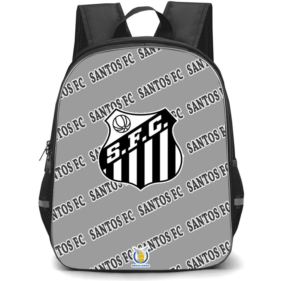 Santos FC Backpack StudentPack - Santos FC Football Club Medley Monogram Wordmark