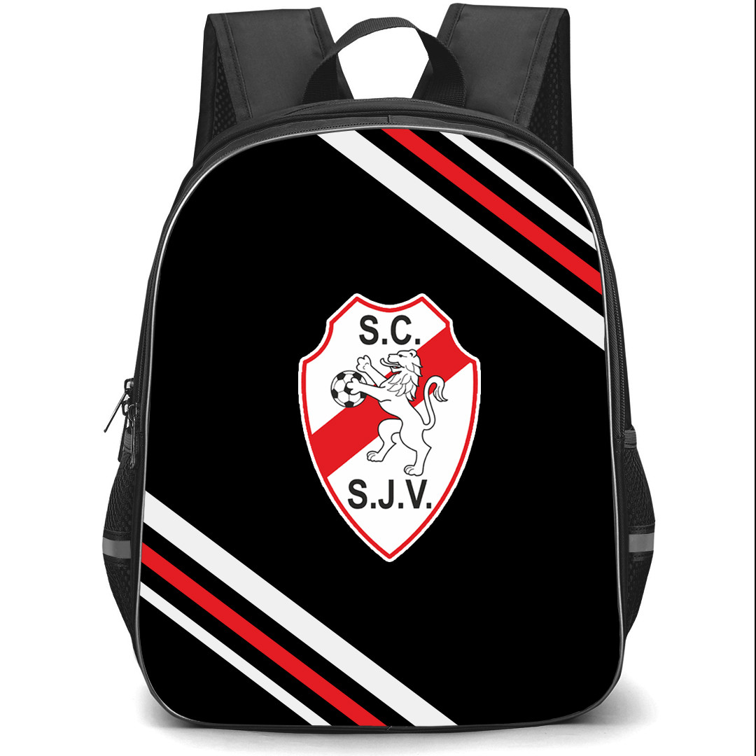 SC Sao Joao De Ver Backpack School Bag StudentPack - Large Logo With Stripe