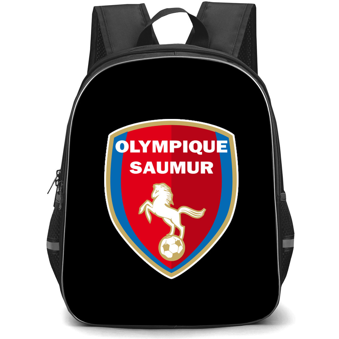 Olympique de Saumur Football Club Backpack School Bag StudentPack - Large Logo Football Club