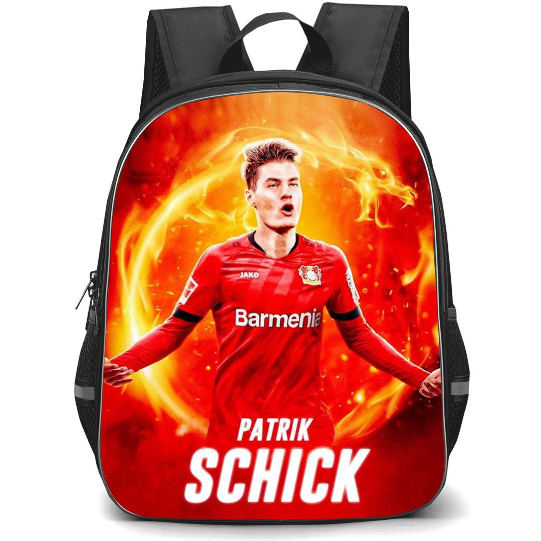 Patrik Schick School Backpack StudentPack - Bayer 04 Leverkusen Patrik Schick On Fire Poster