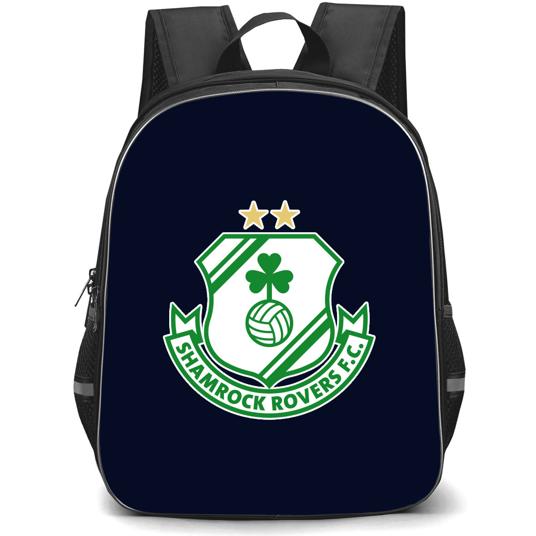 Shamrock Rovers FC Backpack School Bag StudentPack - Large Logo