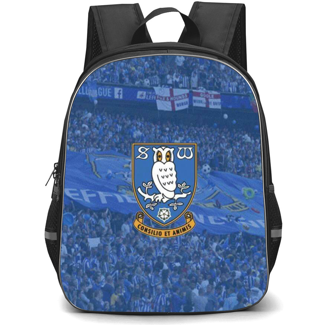 Sheffield Wednesday F.C. Backpack StudentPack - Sheffield Wednesday F.C. Logo On Gallery Background