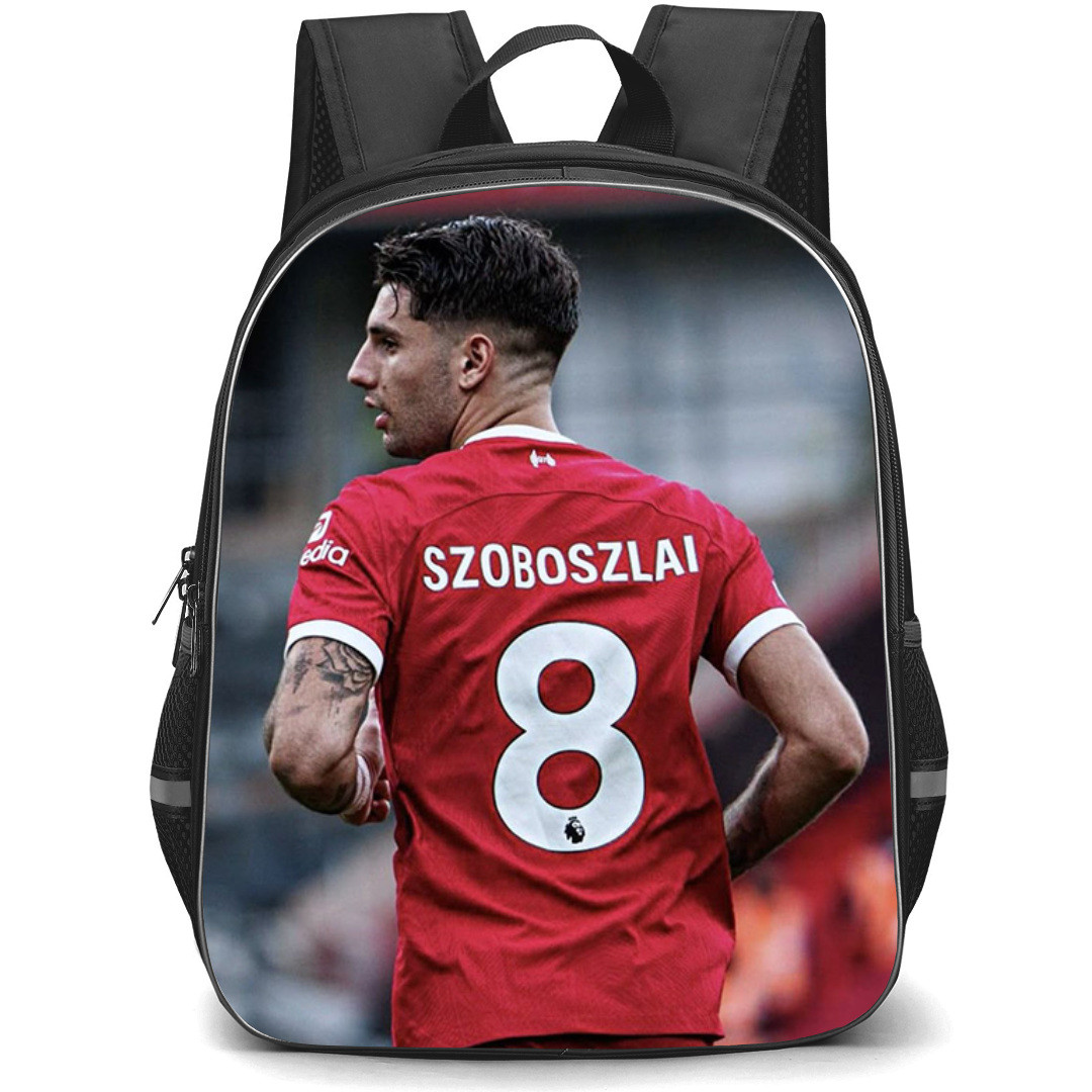 Dominik Szoboszlai Backpack StudentPack - Dominik Szoboszlai 8 Liverpool F.C. Running Backside Poster