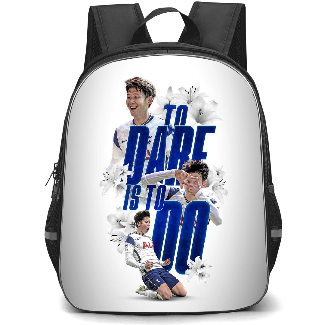 Son Heung-Min School Backpack StudentPack - Son Heung-Min The Dare is To Do Poster