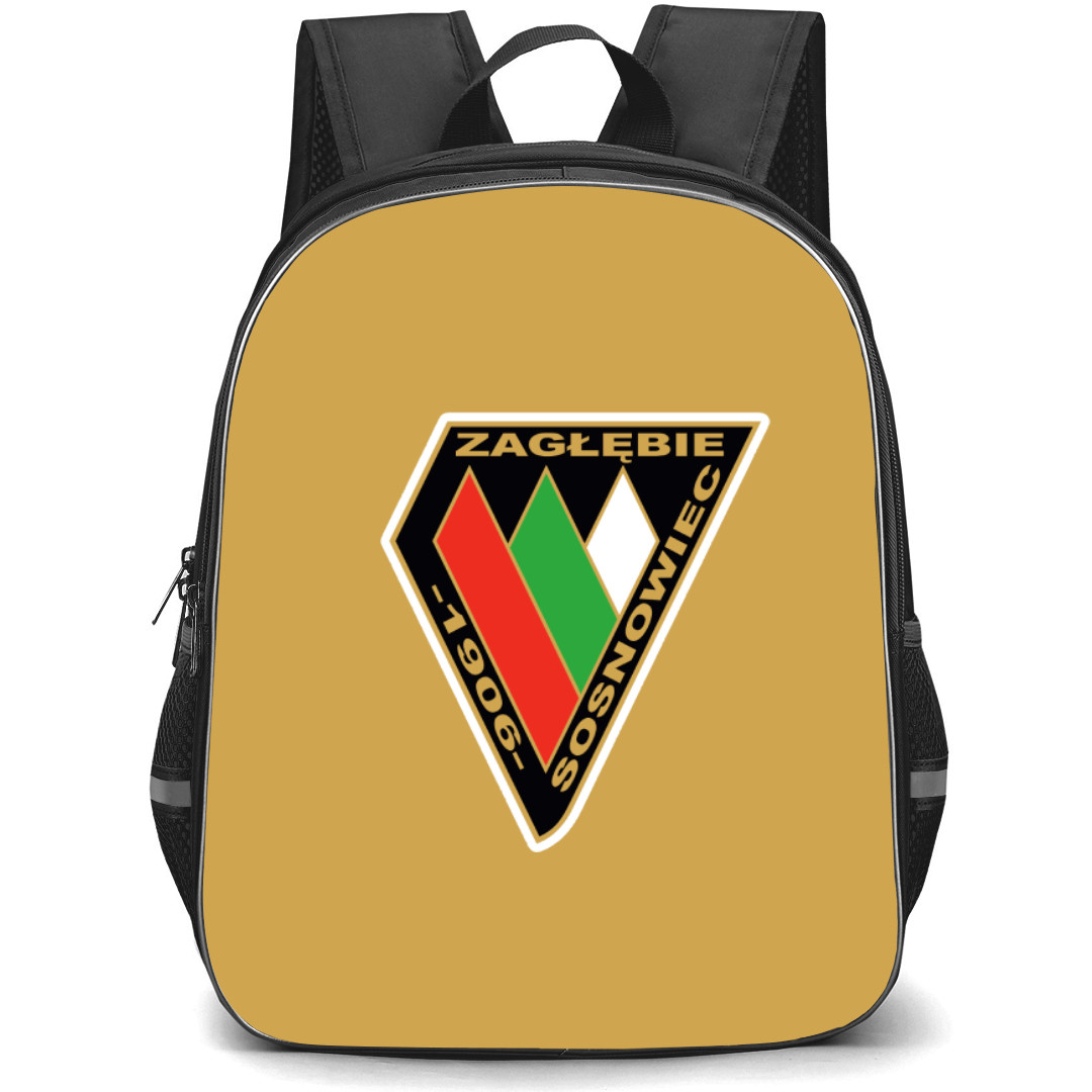 Zaglebie Sosnowiec Backpack School Bag StudentPack - Large Logo