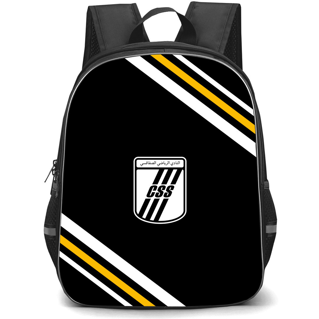 Club Sportif Sfaxien Backpack School Bag StudentPack - Club Sportif Sfaxien Large Logo With Stripe