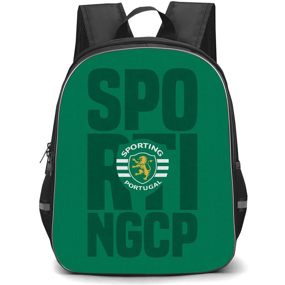 Sporting CP Backpack StudentPack - Sporting CP Logo Green Background