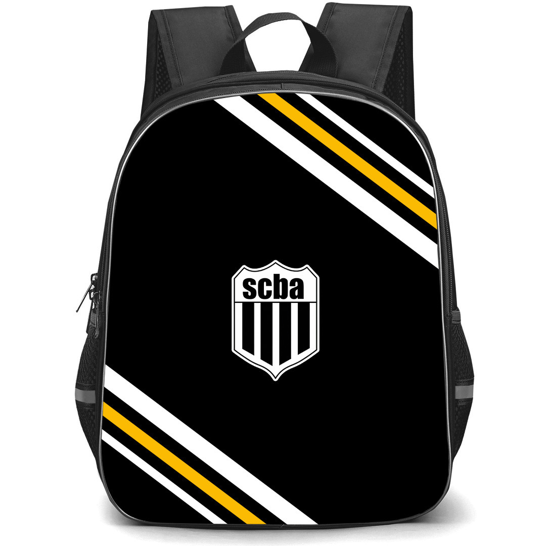 Sporting Club of Ben Arous Backpack School Bag StudentPack - Sporting Club of Ben Arous Large Logo With Stripe