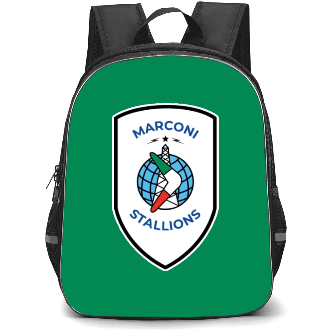 Marconi Stallions Football Club Backpack School Bag StudentPack - Large Logo
