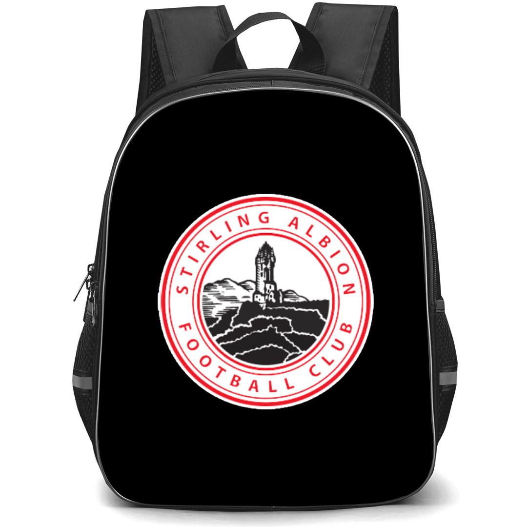 Stirling Albion Backpack School Bag StudentPack - Large Logo Football Club
