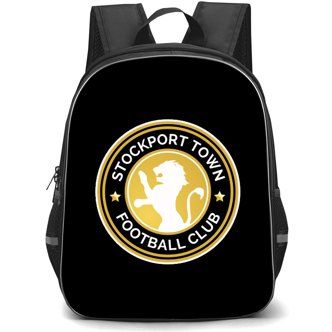 Stockport Town Backpack School Bag StudentPack - Large Logo Football Club