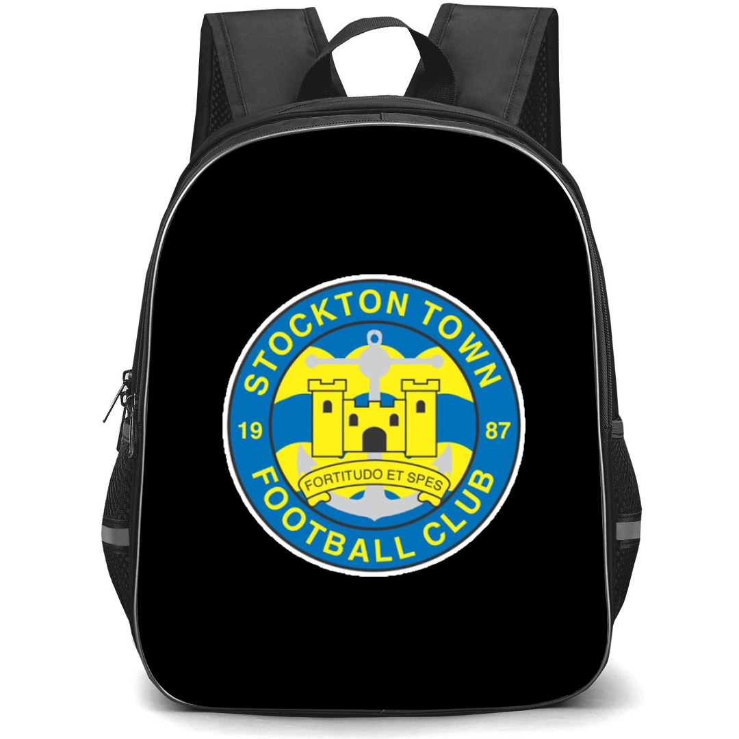 Stockton Town Backpack School Bag StudentPack - Large Logo Football Club