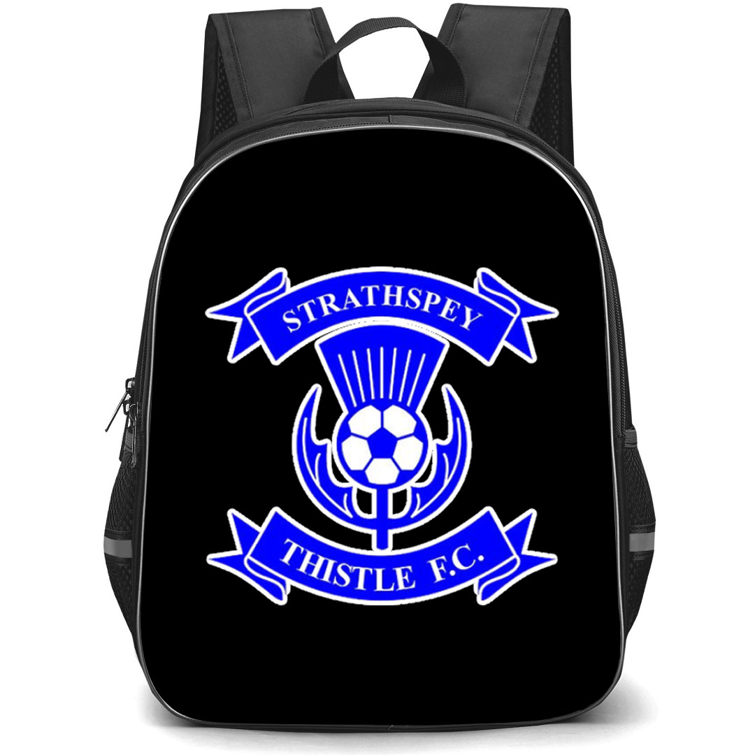Strathspey Thistle Backpack School Bag StudentPack - Large Logo Football Club