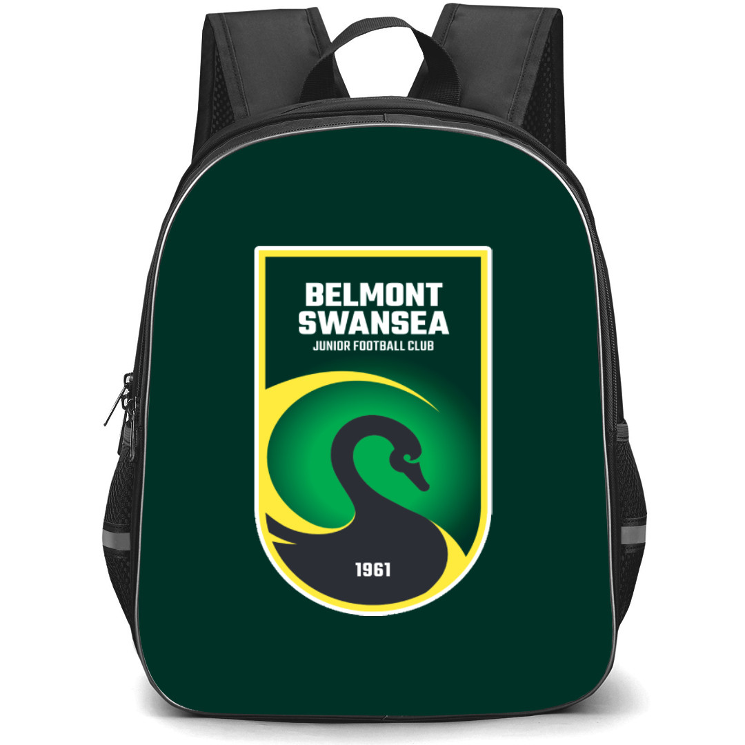 Belmont Swansea United Football Club Backpack School Bag StudentPack - Large Logo