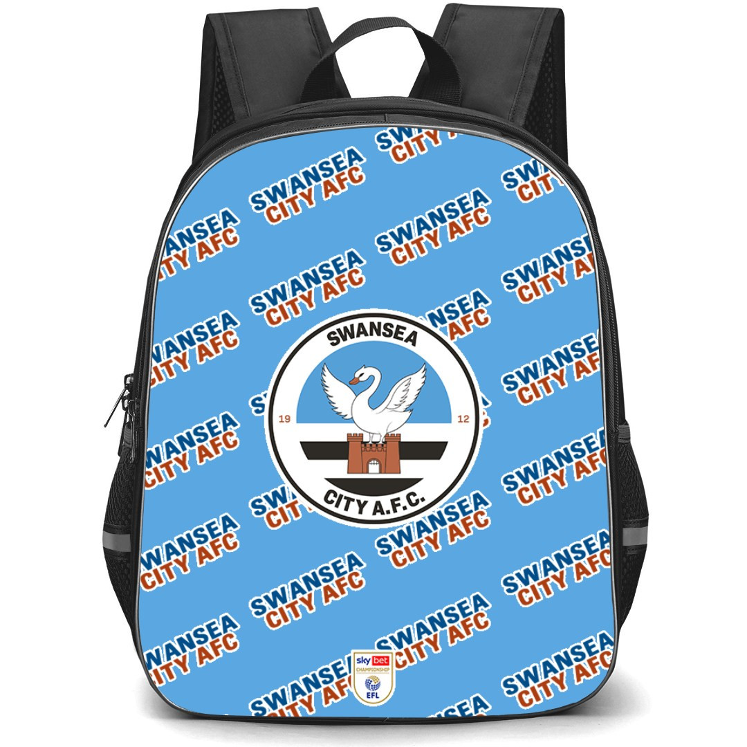 Swansea City AFC Backpack StudentPack - Swansea Football Club Medley Monogram Wordmark