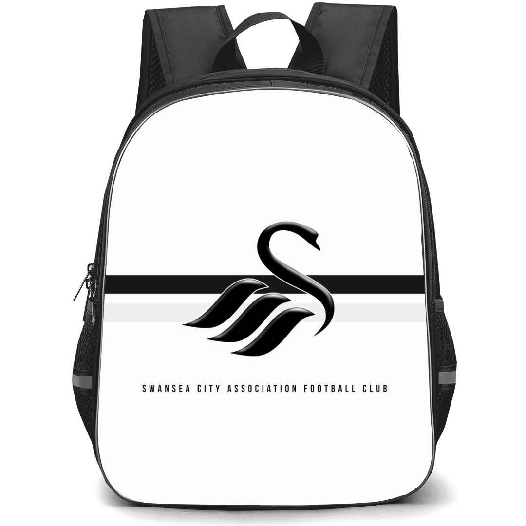 Swansea City A.F.C Backpack StudentPack - Swansea City A.F.C Minimalist Logo Art On White Background