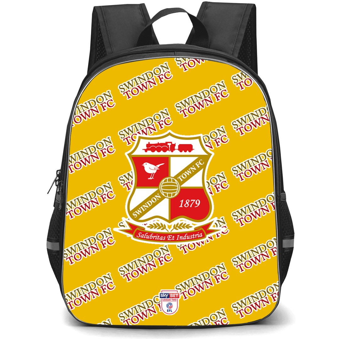 Swindon Town FC Backpack StudentPack - Swindon Football Club Medley Monogram Wordmark