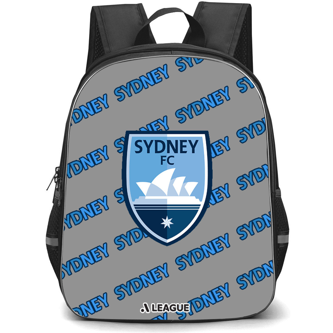 Sydney FC Backpack StudentPack - Sydney Football Club Medley Monogram Wordmark