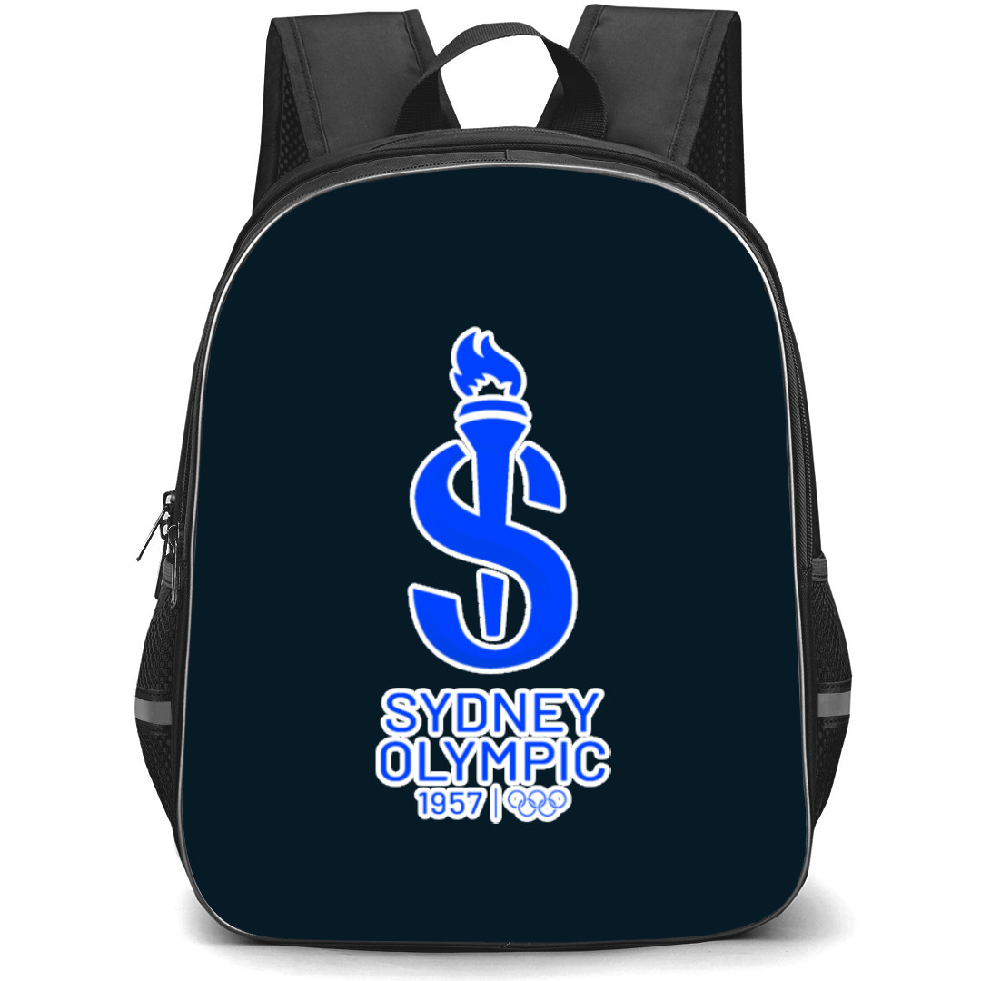 Sydney Olympic Football Club Backpack School Bag StudentPack - Large Logo