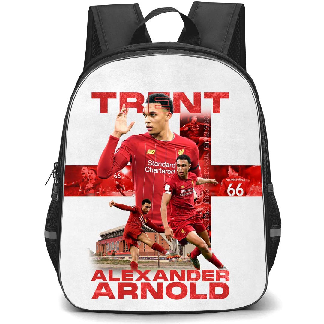 Trent Alexander-Arnold Backpack StudentPack - Trent Alexander-Arnold Liverpool F.C. Gameday Poster Art