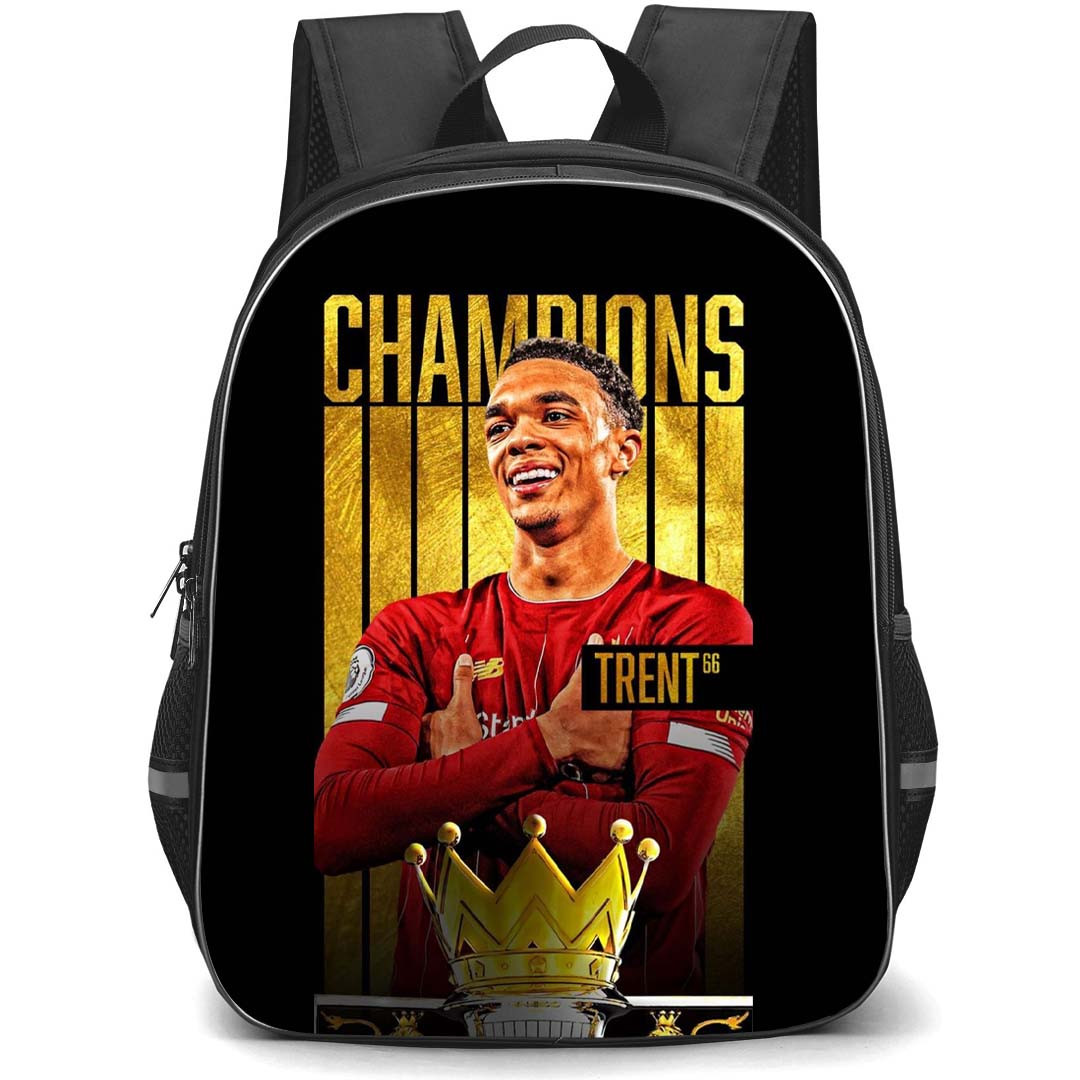 Trent Alexander-Arnold Backpack StudentPack - Trent Alexander-Arnold Liverpool F.C. King Champions Portrait