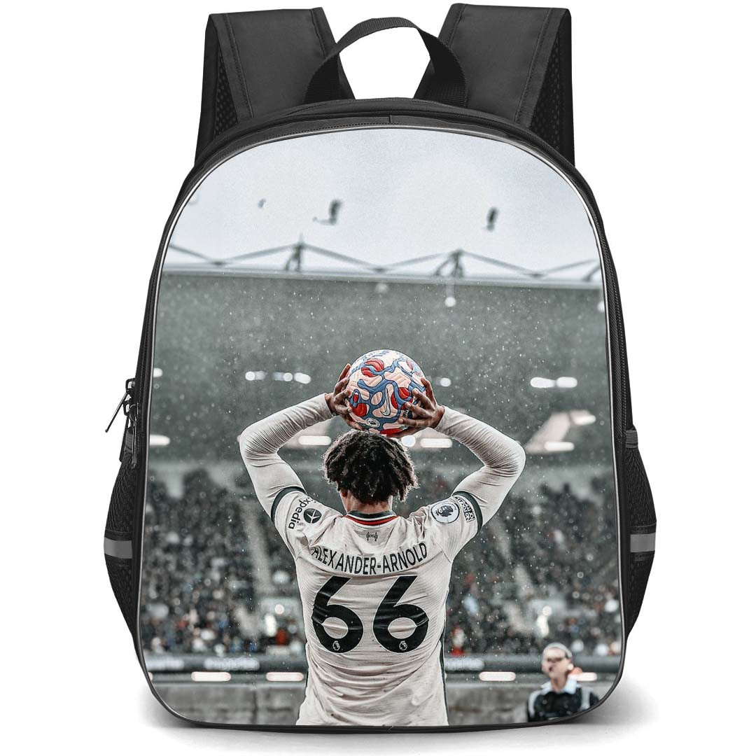 Trent Alexander-Arnold Backpack StudentPack - Trent Alexander-Arnold 66 Liverpool F.C. Throwing Ball Poster