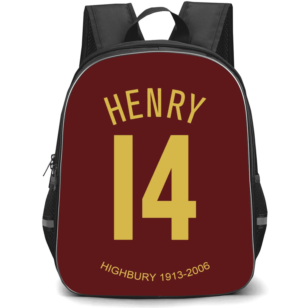 Thierry Henry Backpack StudentPack - Thierry Henry Jersey 14 Highbury 1913-2006