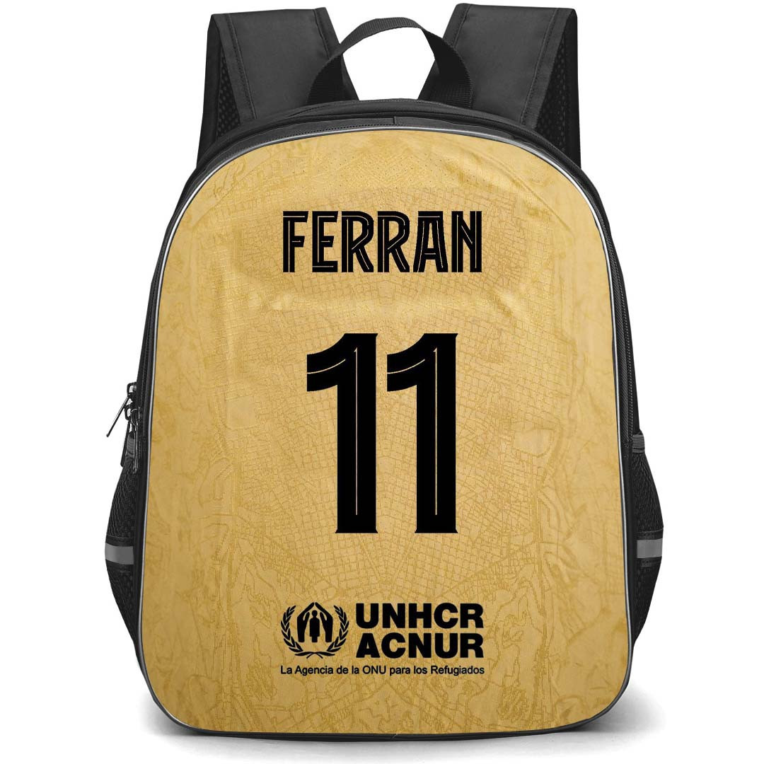 Ferran Torres Backpack StudentPack - Ferran Torres FC Barcelona No. 11 Jersey