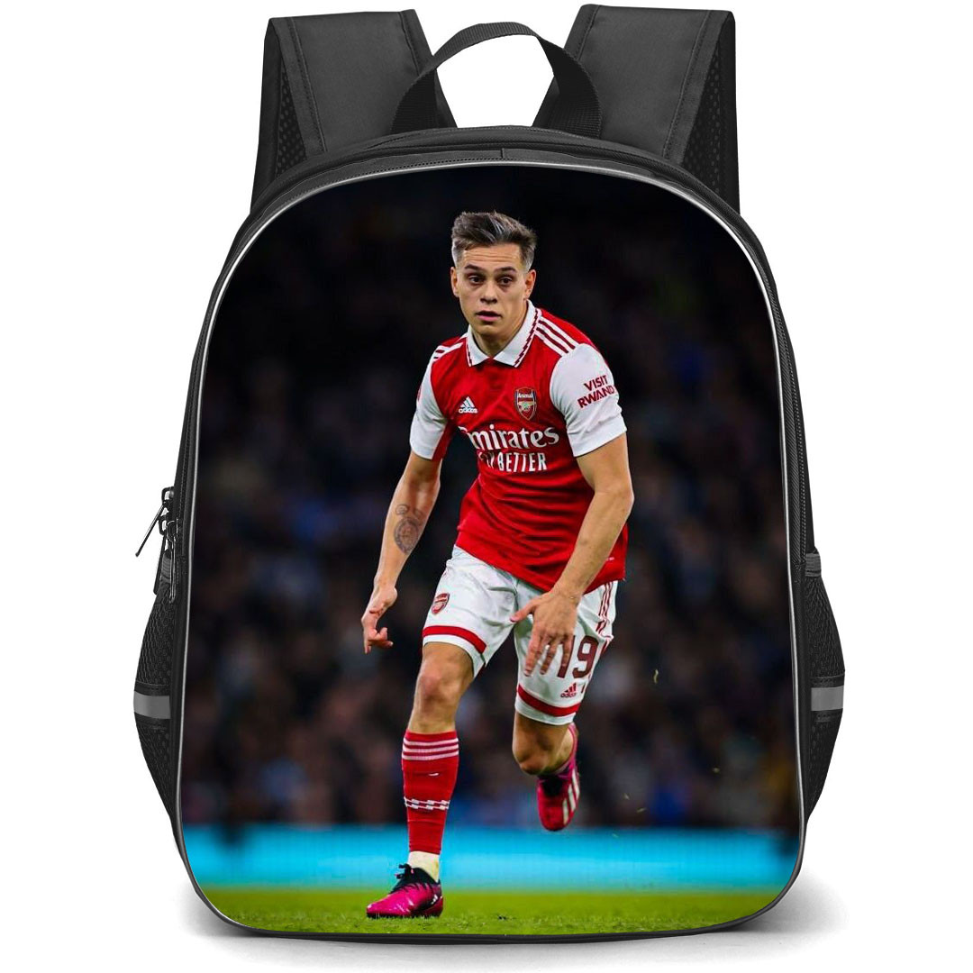 Leandro Trossard Backpack StudentPack - Leandro Trossard Arsenal F.C. Running Poster